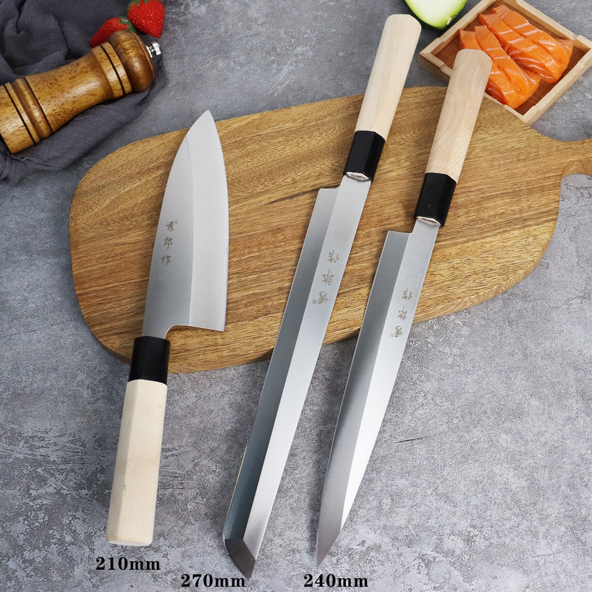 Professional Japanese Sashimi & Fish Filleting Knife Sets