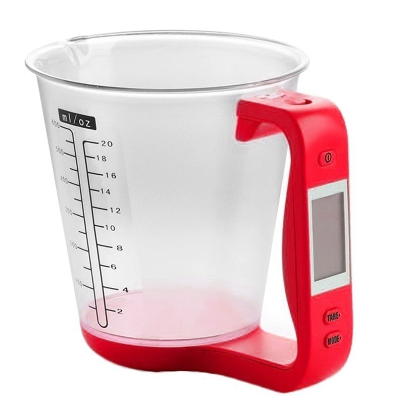 2 IN 1 Liquid Measuring Cup and Scale