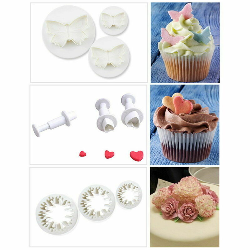 15 Piece - 30 Piece Fondant Mold Set