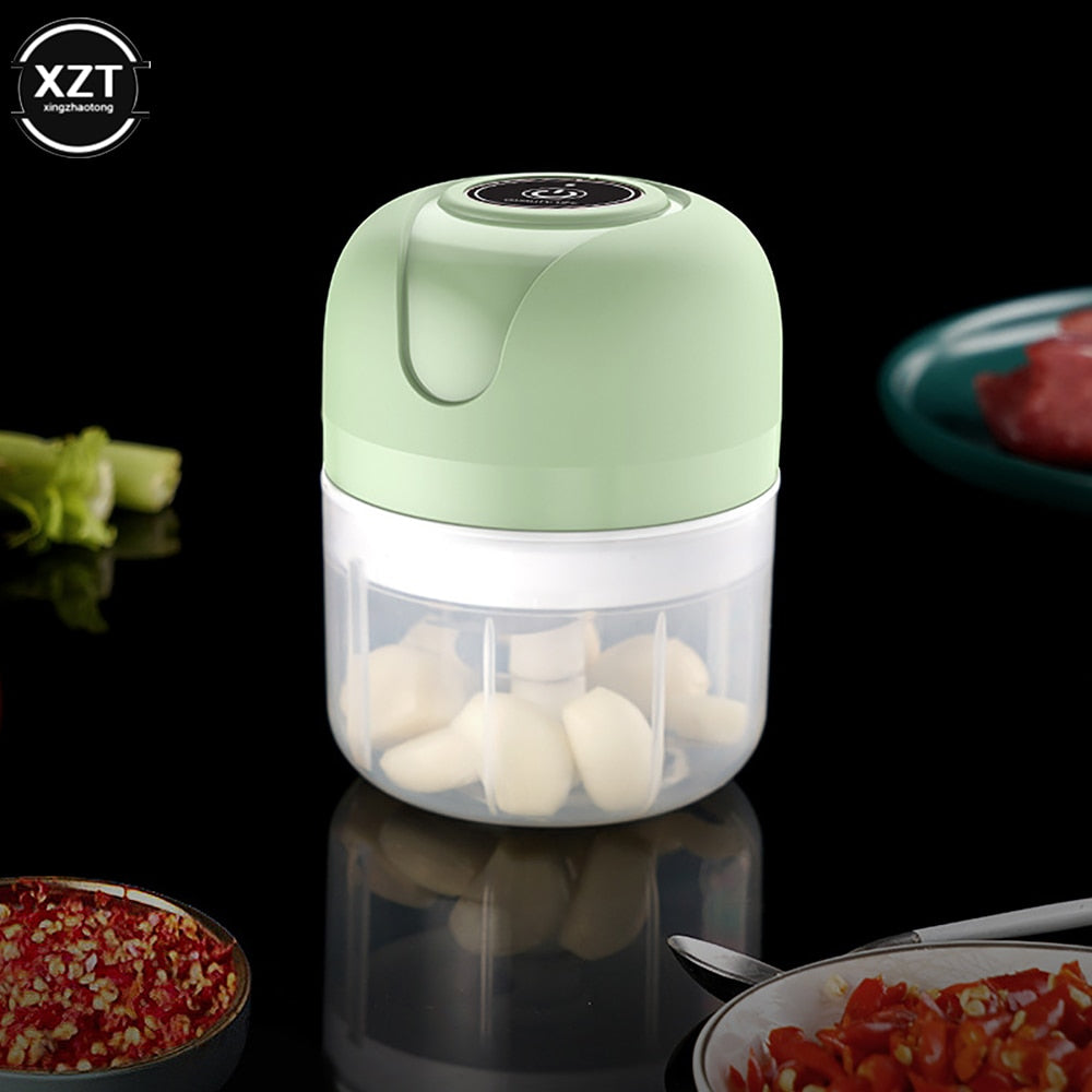 Electric Mini Food Processor