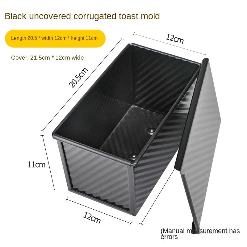 Rectangle Loaf Pan with Cover Bread Baking Mould