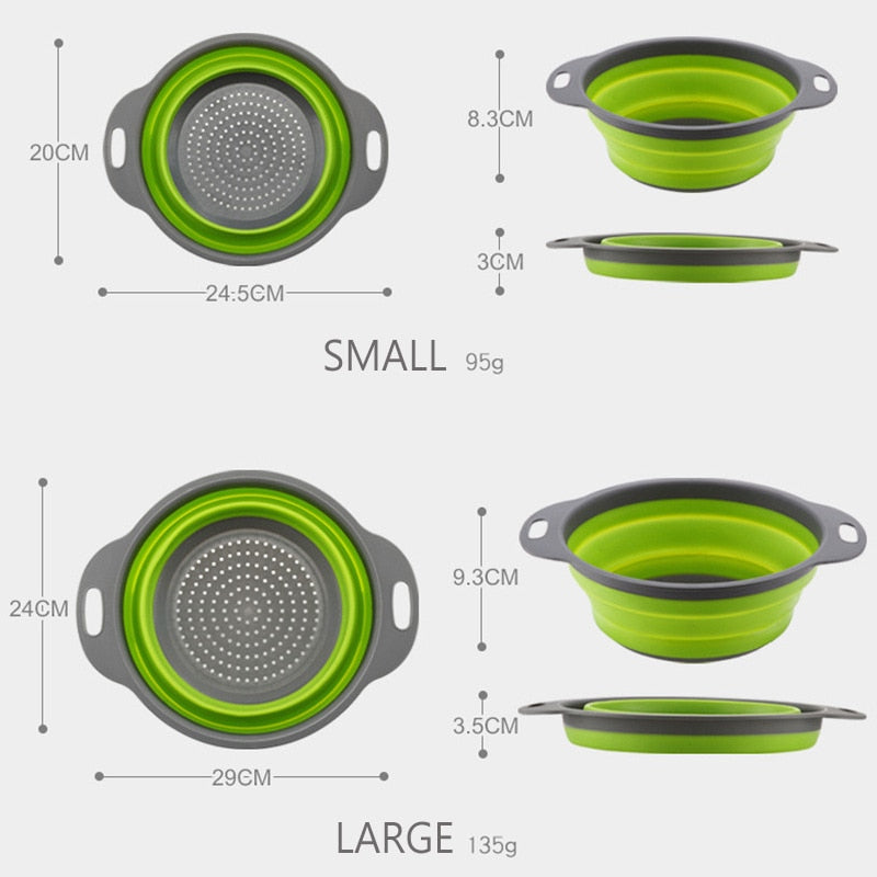 Silicone Collapsible Strainer