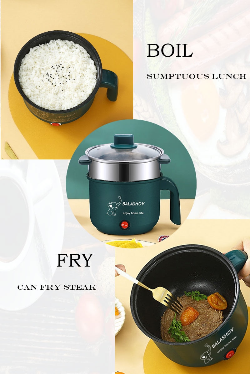 4 IN 1 Mini Electric MultiCooker