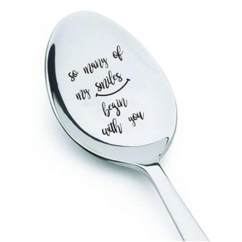 Valentines Day Gift Stainless Steel Spoon