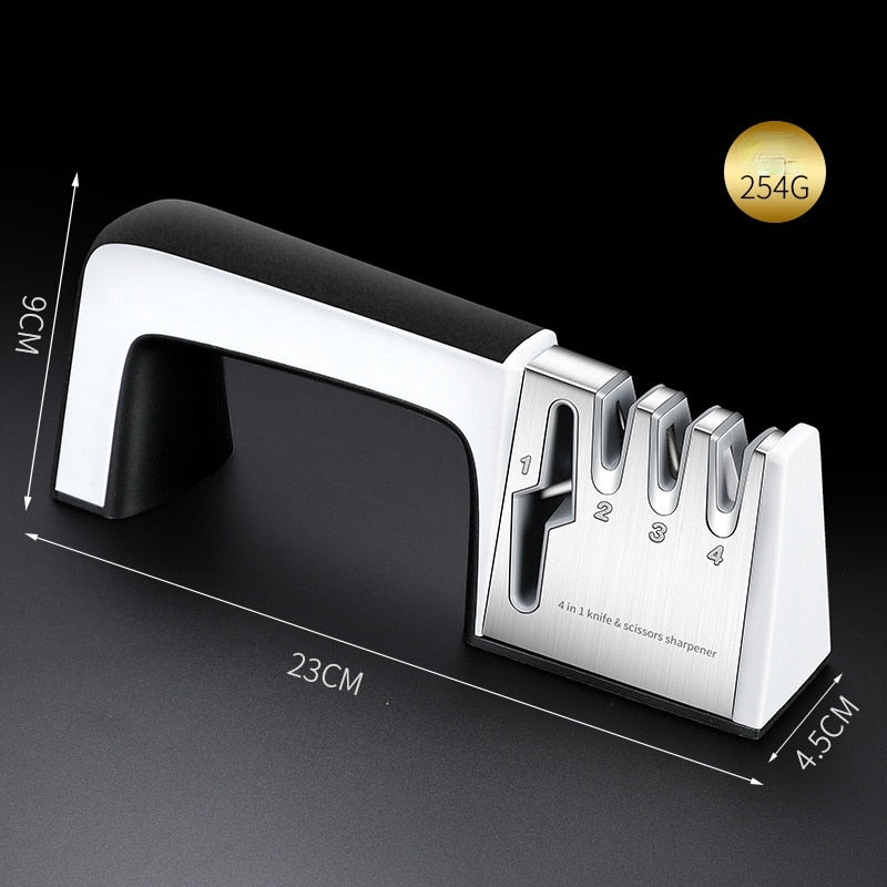 4 IN 1 Knife Sharpener Diamond Coated