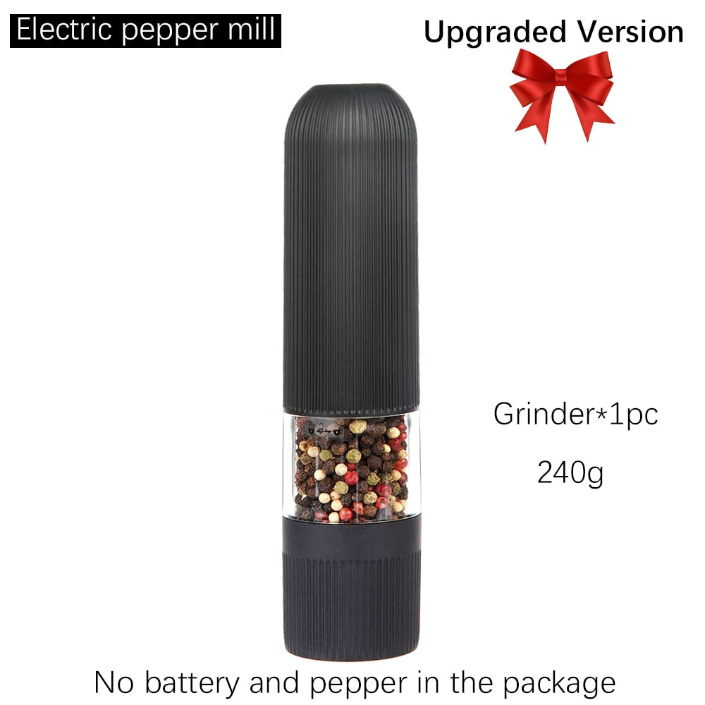 Electric Salt and Pepper Grinder with stand