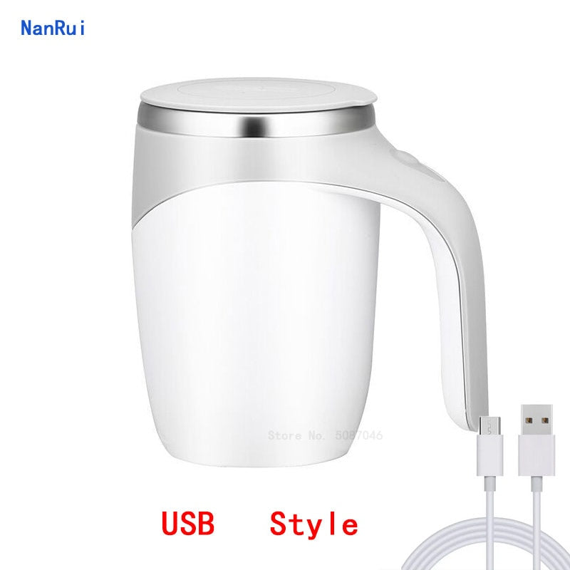 Automatic Self Stirring Magnetic Mug Stainless Steel