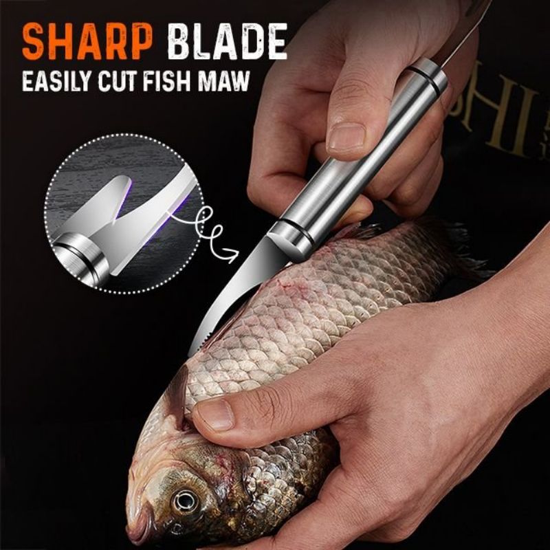 Multifunctional Stainless Steel 6 In 1 Fish Knife