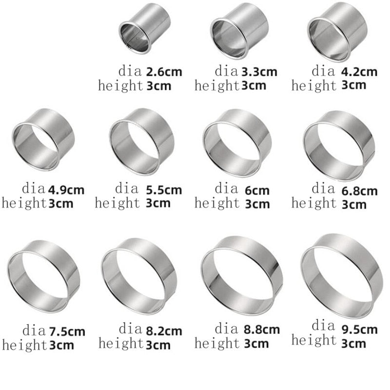 Stainless Steel Ring Molds