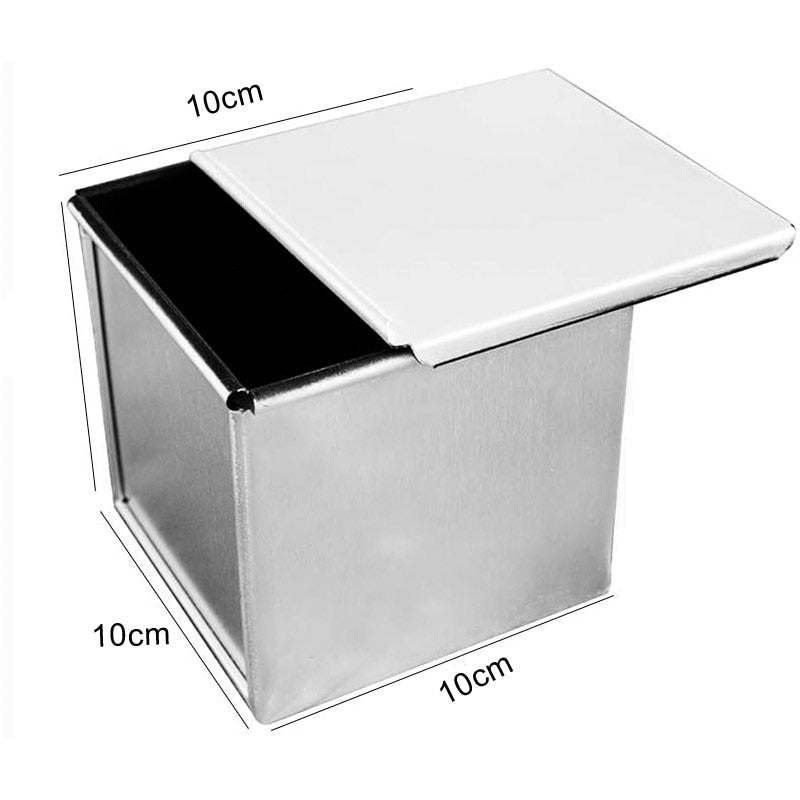 Rectangle Loaf Pan with Cover Bread Baking Mould