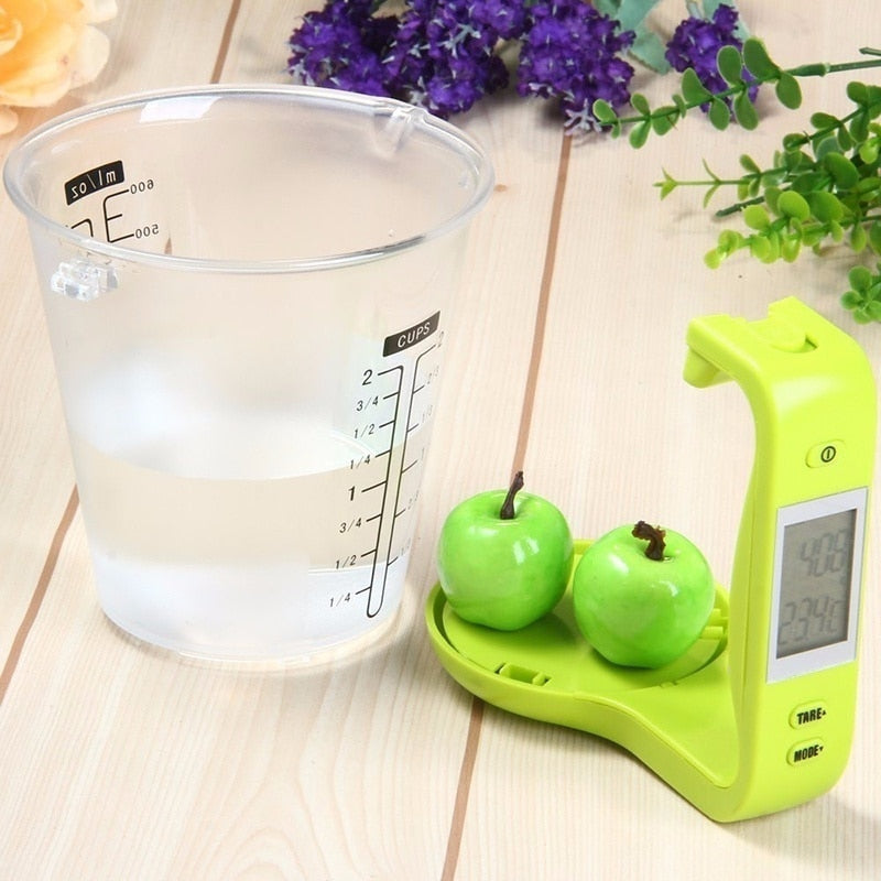 2 IN 1 Liquid Measuring Cup and Scale