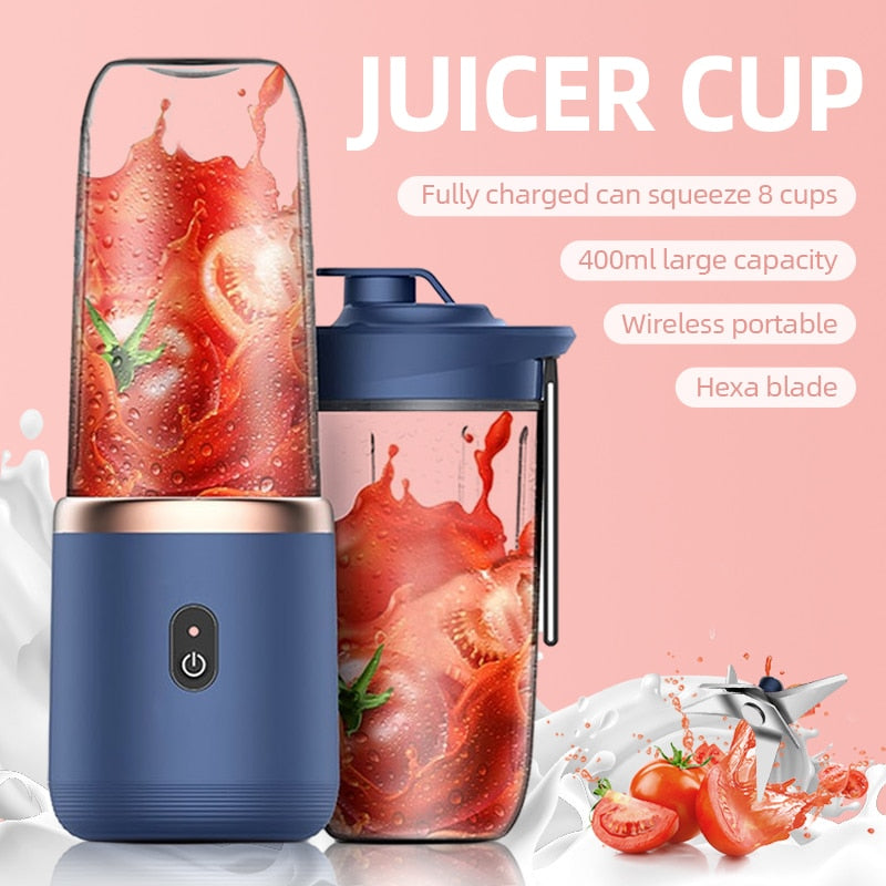 6 Blades Portable Blender