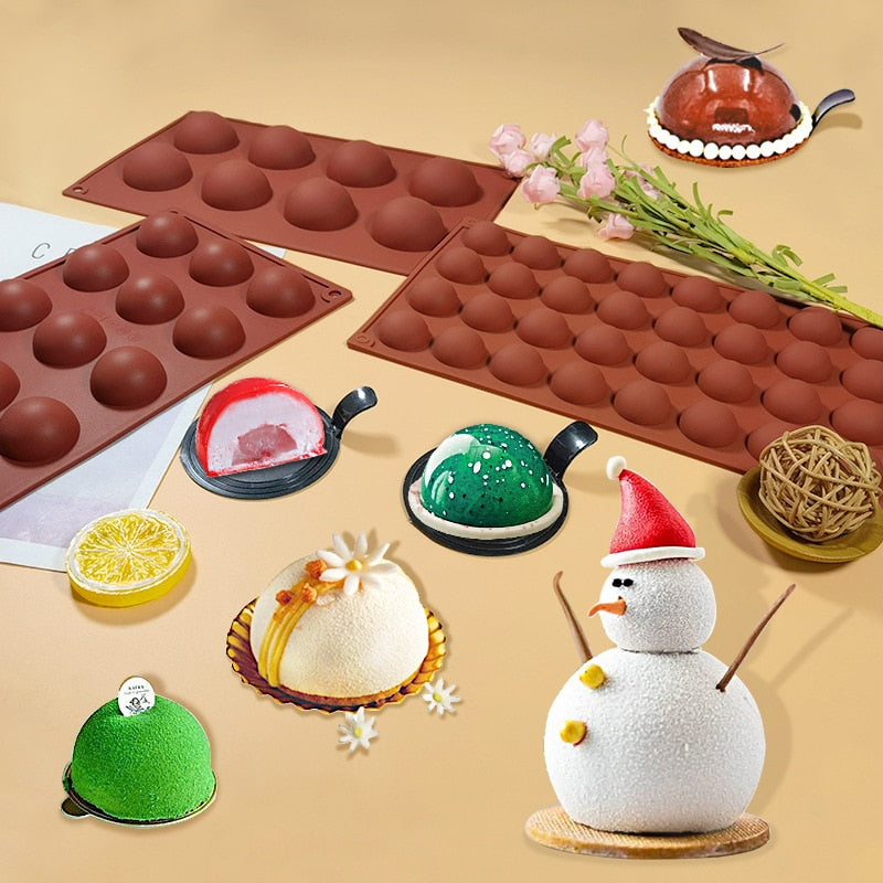 Silicone Chocolate Dome Chocolate Molds